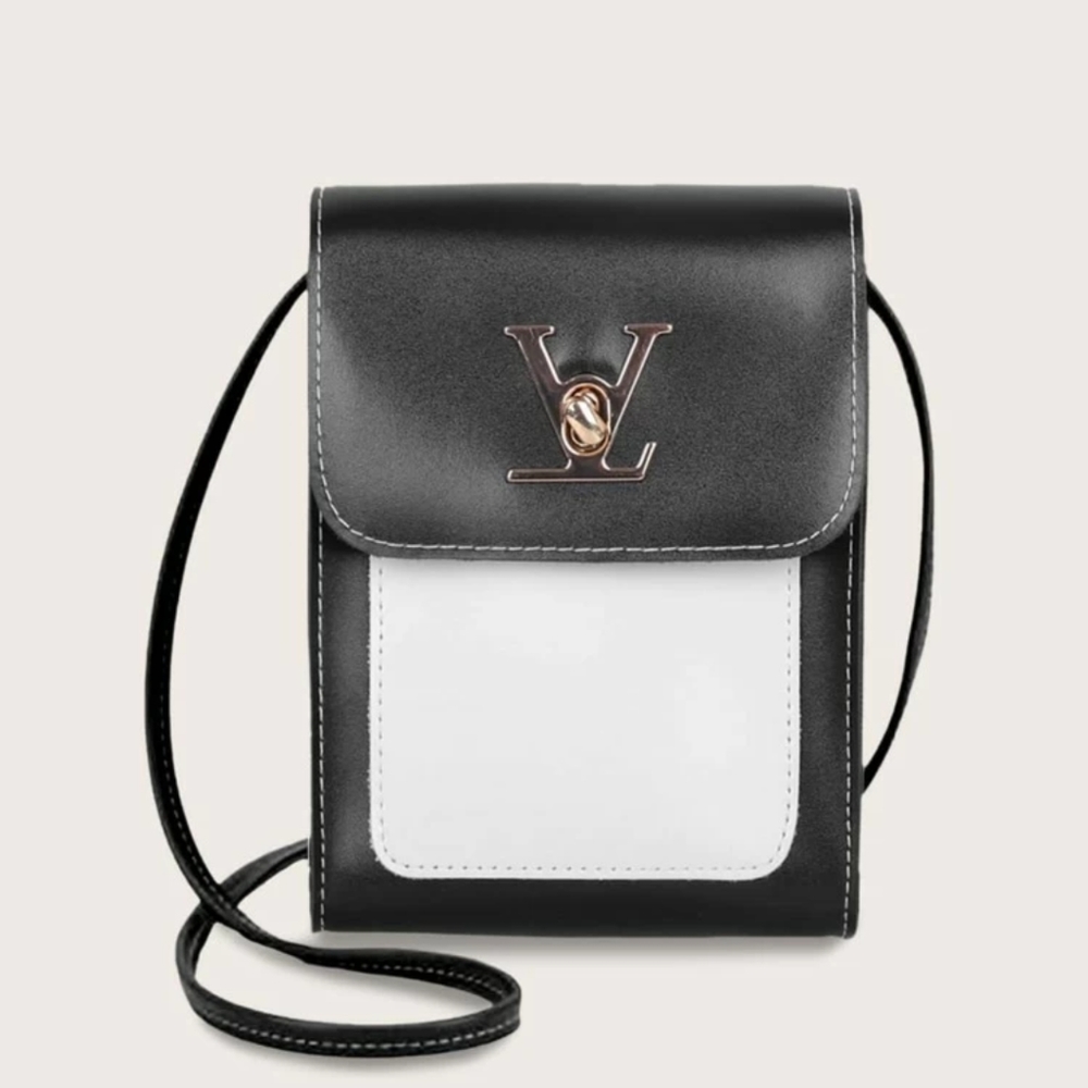 Two Tone Flap Crossbag
